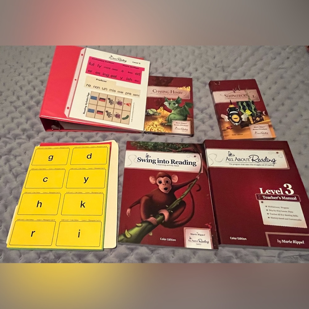 All About Reading Level 3 Color Edition Homeschool Curriculum